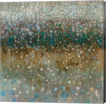 Framed Abstract Rain Print