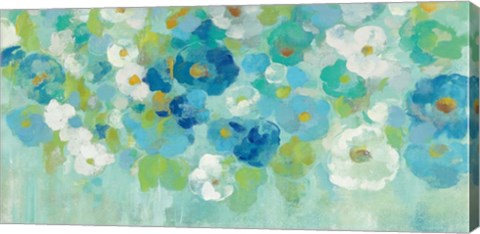 Framed Spring Aroma I White Flowers Print