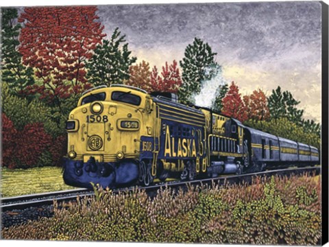 Framed Engine #1508 Print
