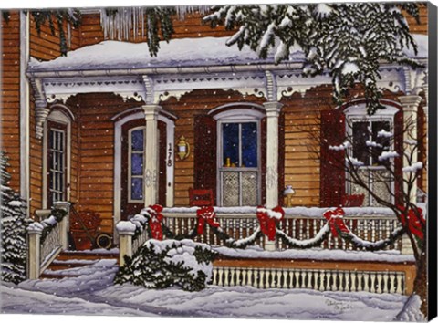 Framed Porch Print