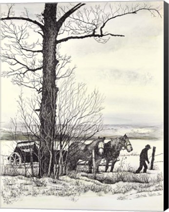 Framed Fenceline Print