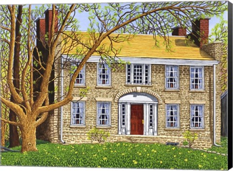 Framed Hull House Print