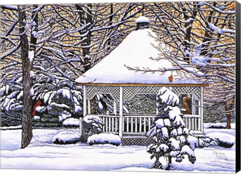 Framed Gazebo Print