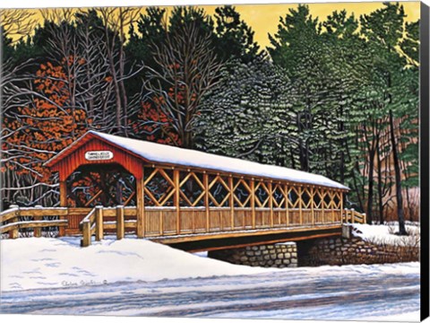 Framed Allegany State Park Print