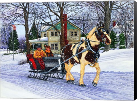 Framed Chautauqua - Painted Horse Print