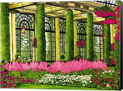 Framed Longwood Gardens - Conservator, Pennsylvania Print