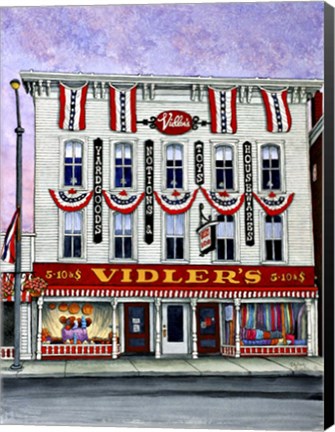 Framed Vidler&#39;s 5&amp;10, East Aurora Ny Print