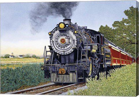 Framed Engine #90 Print