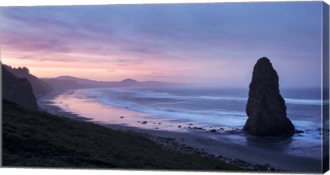 Framed Rock Pillar wide view Print