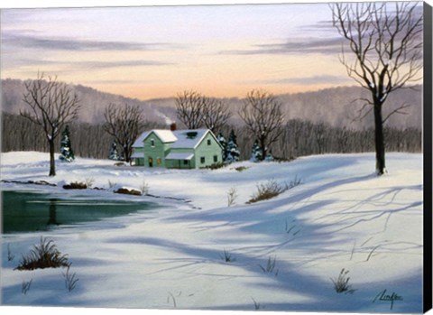 Framed Winter Landscape 35 Print