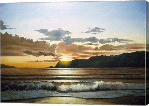 Framed Beach 3 Print