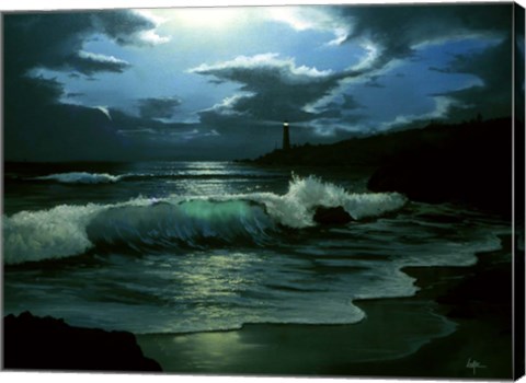 Framed Lighthouse 2 Print