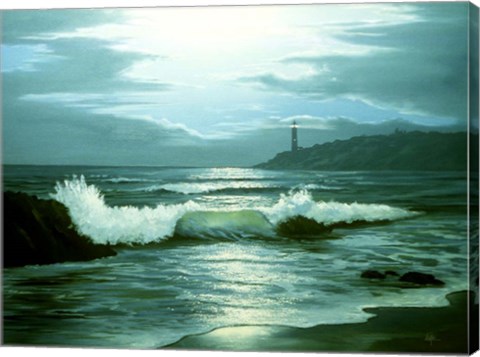 Framed Lighthouse 7 Print