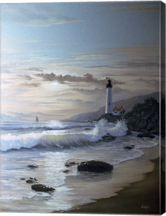 Framed Lighthouse 8 Print