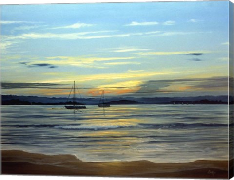Framed Beach 5 Print