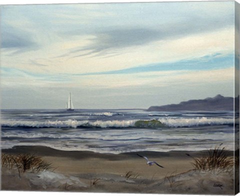 Framed Beach 6 Print