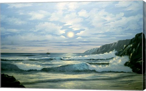 Framed Beach 7 Print