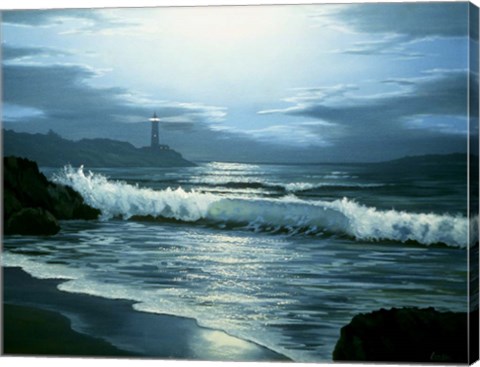 Framed Lighthouse 9 Print
