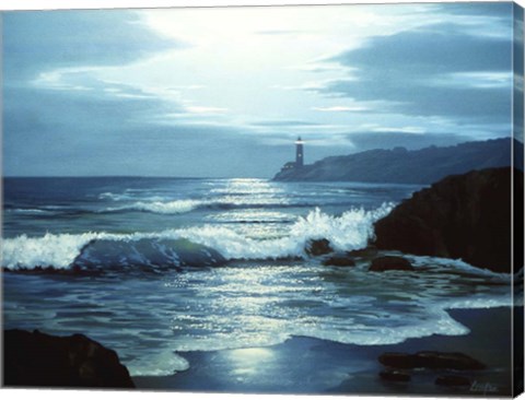 Framed Lighthouse 10 Print