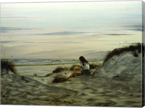 Framed Day on the Beach 3 Print