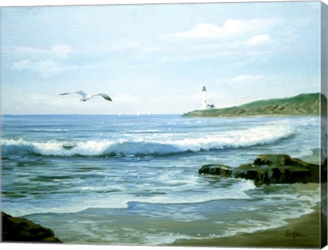 Framed Lighthouse 12 Print