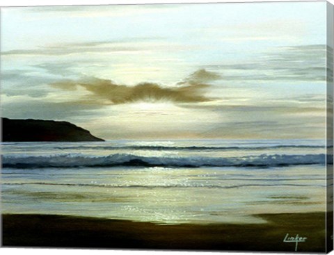 Framed Waves 6 Print