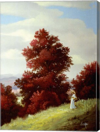 Framed Autumn Trees 5 Print