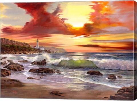 Framed End Of Day Print