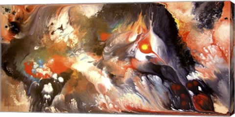 Framed Fire Storm Print