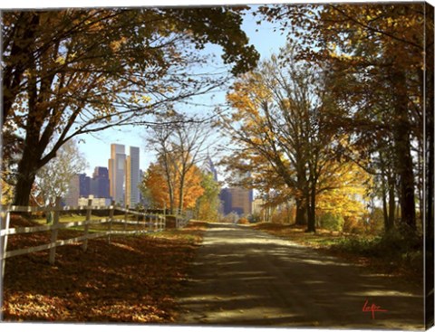 Framed Skyline 2 Print