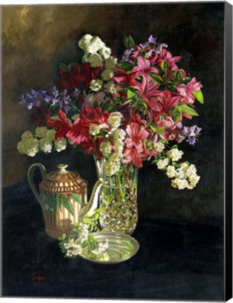 Framed Spring Bouquet Print