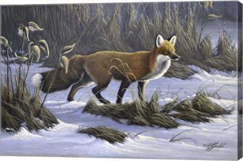 Framed On Stand By Print