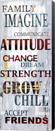 Framed Attitude Print