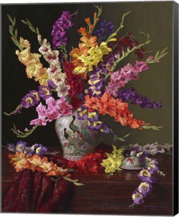 Framed Fioratura Print