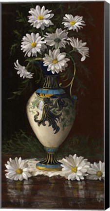 Framed Daisies in Royal Worchester Print