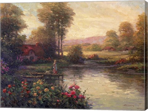 Framed Cottage Hideaway Print