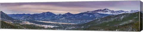 Framed Many Parks Pano Print