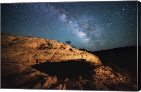 Framed Mesa&#39;s Milky Way Print