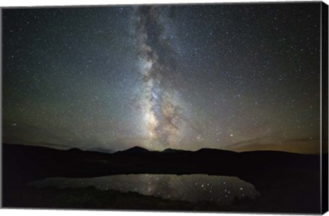 Framed Milky Way Indy Pass Print