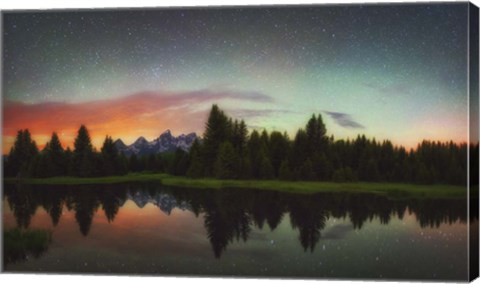 Framed Schwabacher Heavens Print