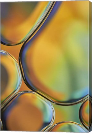 Framed Orange Drops Print