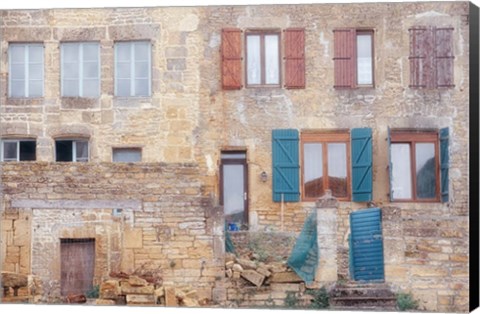 Framed Facade II Print