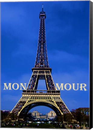 Framed Mon Amour Print