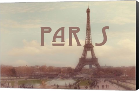 Framed Tour Eiffel Print