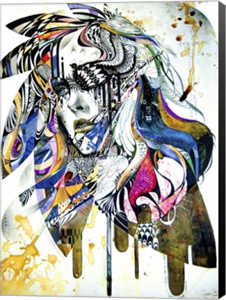 Framed Reminiscence II Print