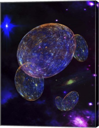 Framed Space Drifters Print