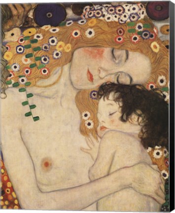 Framed Mother And Child Print
