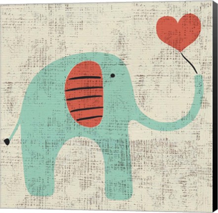 Framed Ada&#39;s Elephant Print