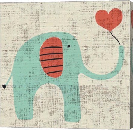 Framed Ada&#39;s Elephant Print