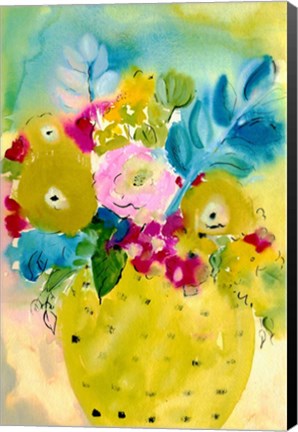 Framed Bright Arrangement IV Print